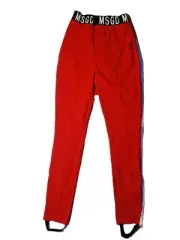 Misguided Female Ski Pants, Wind and Water proof, Red, Stylish Active Pants