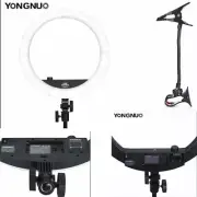 YONGNUO Ring light YN408 3200K 5600K phone stand blue-light filter adjustable