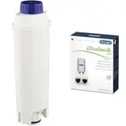 De'Longhi 5513292811 Water Filter, Pack of 1, White & EcoDecalk Descaler, Eco-Fr