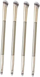 Ipetboom Dual End Smudge Brush Makeup Powder Brush Set for Foundation Concealer Cheek Nose for Women's Makeup Application