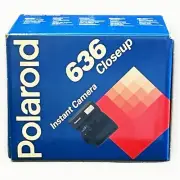 RARE New In Box Vintage Polaroid Instant Camera 636 Closeup Made In UK