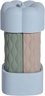 Travel Toiletry Bottles, Refillable Liquid Container, Multifunctional 4-in-1 Refillable Travel Bottles for Backpacking, Hiking, Outdoors