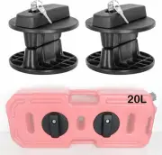 Jerry Can Mount Lock For 20L Jerry Can Heavy Duty Fuel Container Black, 2 Pack