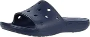 [Crocs] Unisex Adult Classic Slide, Navy, US M2W4