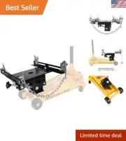 Compact 1/2 Ton Transmission Jack Adapter for Floor Jacks – Durable Steel Design