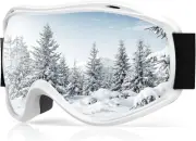 OTG Ski Goggles Windproof Snowboard Sports Goggles Helmet Compatible Skiing over