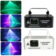 500mW RGB Laser Beam Projector Scanner Stage Light DJ Club Show Party Lighting