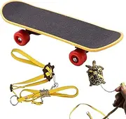 Turtle Rope and Harness, Turtle Harness Rope Set - Portable Reptile Skateboard Bearded Harness - Practical Rope Turtle Skateboard Toy