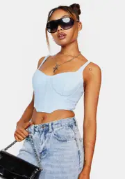 Get With The Program Corset Top