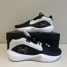 Under Armour Lockdown 7 Men’s Basketball Shoes Sneakers Black White 3028512-002