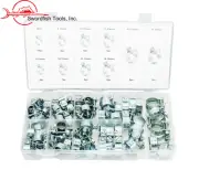 Swordfish 32321 - 73pc Mini Fuel Line Hose Clamp Assortment