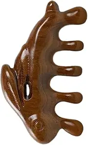 INOOMP Handheld Massage Comb Multi Functional Tool for Scalp Relaxation for Home Office and Travel Use with Unique Five Tooth Design
