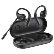 EMeet AirFlow Wireless Open-Ear Bluetooth Wireless Earbuds Rechargeable Black