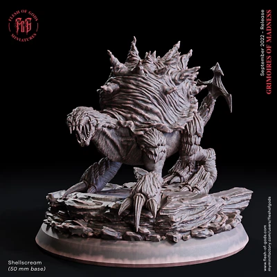 Shellscream - Grimoires of Madness - Flesh of Gods - Wargaming D&D DnD