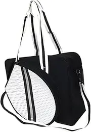 Tennis Bag Tote with Removable Adjustable Strap Outdoor Sports Racquet Carrying Bag Gym Bag Pickleball Bag Tennis Racket Bag