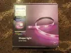 Philips Hue Lightstrip Plus White & Color Ambiance 80inch LED Strip with Bridge