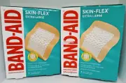 (2 Pack) Band-Aid - Skin-Flex Extra Large -Motionmax -7 All One Size Each Pack.