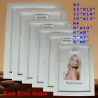 WHITE Picture Photo Frame Certificate frames 4x6 5x7 6x8 8x10 A4 10x13 12x12 A3