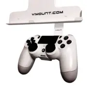 2pcs White Metal TV Wall Mount Holder for PlayStation 4 PS4 Controller - ViMount