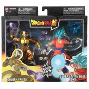 Dragon Ball Super Dragon Battle Pack Golden Frieza and Super Saiyan Blue Goku 6.5 inch Action Figures
