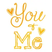 Ultimate Crafts Hotfoil Stamp Sweet Sentiments You & Me