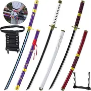 Polpcygne Bamboo Anime Zoro Sword Yama Enma Cosplay Long Shusui Swords Authentic Samurai Katana for Anime Enthusiasts HZS-JB
