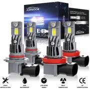 9005 H11 Super Bright LED Headlights High Low Beam For Honda CR-Z 1.5L 2011-2016 (for: Lexus)