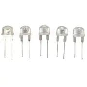 LED Emitting Diodes LED Lamp Straw Hat Inline Through Hole White/Red/Blue
