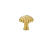 SANTAYA Umbrella Shape Antique Brass Furniture Handles Gold Silver Kitchen Cabinet Handle Wardrobe Drawer Single Hole Knobs