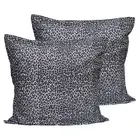 Accessorize 2 Pce LEOPARD European Pillowcase