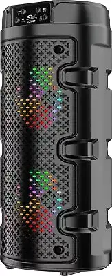 ZQS-4271 Small Portable Colorful Lighting Bluetooth Speaker Camping Party Box