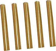 FRCOLOR 5pcs Metal Nail Art Pen Caps Zinc Alloy Nail Tools Decorative Pen Toppers Uv