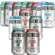BrewDog 15 Ultimate Mixed Pack Non-Alcoholic Pack | Includes Easy Street Elvi...