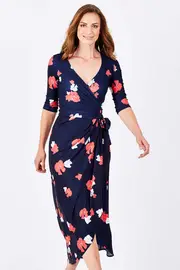 Robin Wrap Dress--LEI-A17ROBPIN