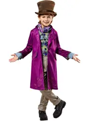 Wonka Movie Premium Boys Willy Wonka Costume