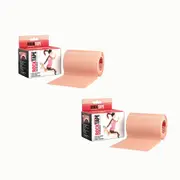 2PK Rocktape Mini Big Daddy Training Secure Kinesiology Adhesive Tape Beige