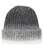 [Il Gufo] Il Gufo Ribbed-knit beanie Inch 19.7 grey