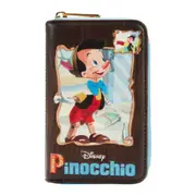 Pinocchio 1940 Classic Book Zip Close Purse/Wallet