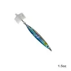 Fish WOW!® Blue 1.5oz Colt Sniper jig 42g Fishing Vertical 3561D-DT MUSTAD Hook