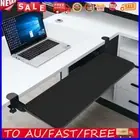 Under Desk Keyboard Drawer with C Clamp Mount Slide-Out Platform Computer Drawer