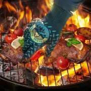 Campfire Defender Protect Preserve Fireside Thermal Resistant Gloves - Fire R...