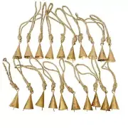 Christmas Decorations - Bells for Crafts, Home Decor, Christmas Bell Gold - 6