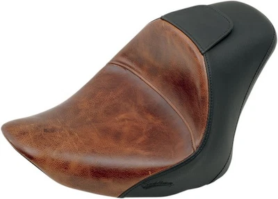 Saddlemen Lariat Solo Seat Brown #283320 Harley Davidson FatBoy/Softail