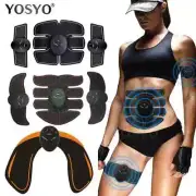 EMS Wireless Muscle Stimulator Abs Trainer Smart Slimming Massager Stickers