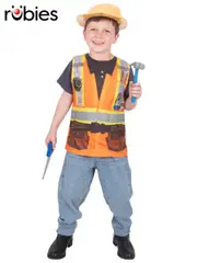 Construction Worker Costume, Child - 3-5 Years