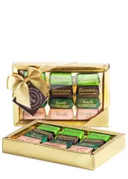 Venchi Gianduiotto Golden Gift Box 100g, Italian Chocolates, Creaminess of Milk Chocolate With the Nuttiness of Finely Ground Piedmont Hazelnuts 110g