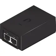 Ubiquiti Gigabit Ethernet POE Injector/Adapter 48VDC 24W w/ LAN Port Black