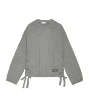 Grey Future Mixed Wool Oversized Jumper S/M,L/XL grey
