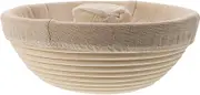 1pc Basket for Baking Storage Basket Bread Container Bread Baking Tool Kitchen Gadget Food Container Holder Kitchen Supply Rattan Khaki