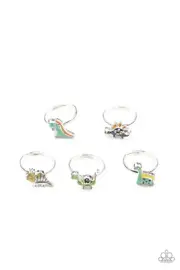 Paparazzi Starlet Shimmer Kids DINOSAUR RINGS Adjustable Size - KIDS - NWT